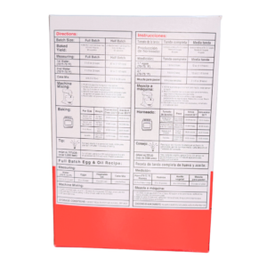 Yellow Cake Mix back | Packaged
