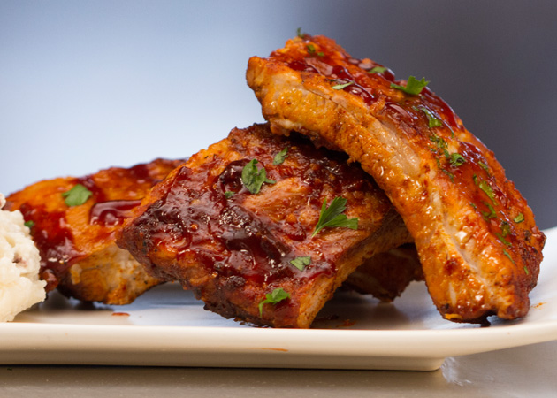 Oven Roasted Back Ribs