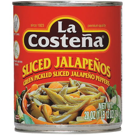 Sliced Jalapeños