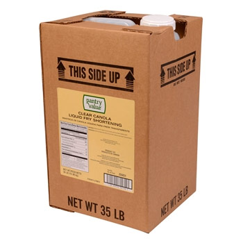 Clear Canola Liquid Fry Shortening