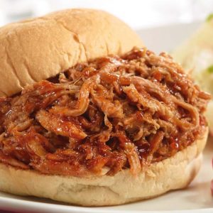 BBQ Pulled Pork or Chicken