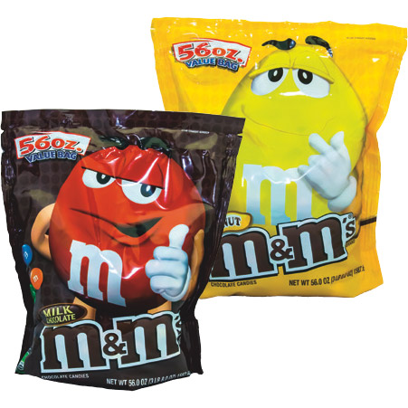 Plain or Peanut M&M’s Candies
