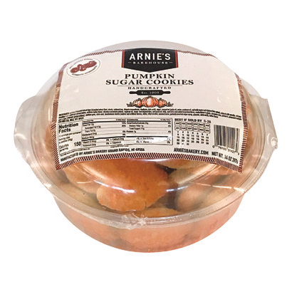 Arnie’s Pumpkin-shaped Sugar Cookies