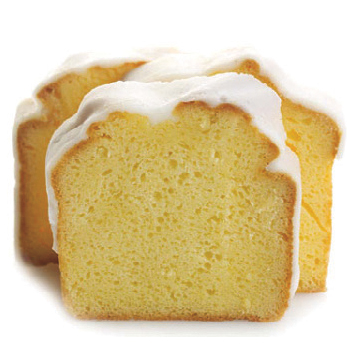 Iced Lemon Pound Cake