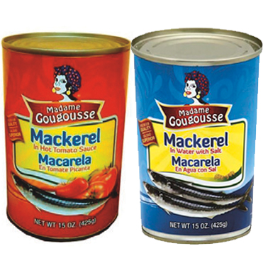 Madame Gougousse Mackerel o Sardi