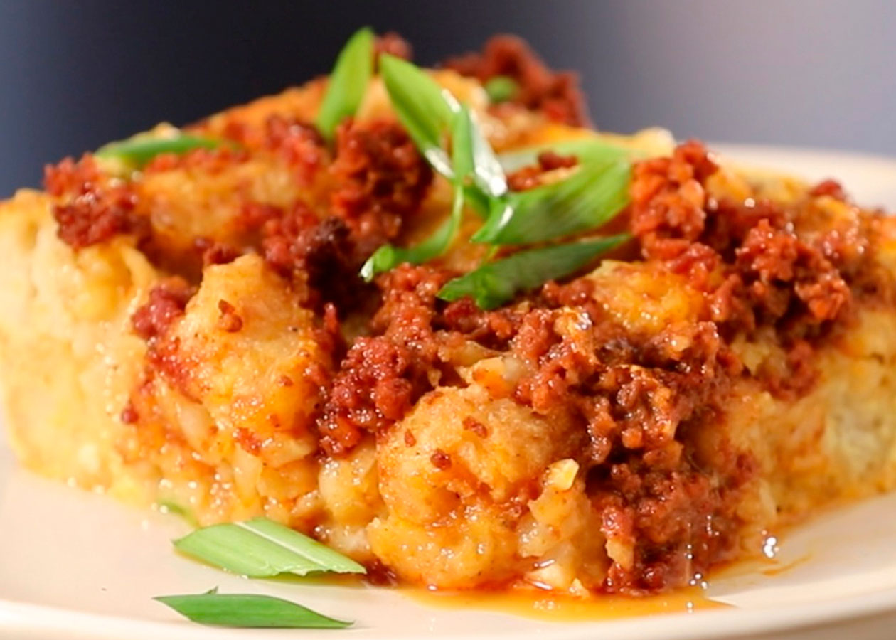 Chorizo Tator Tot Bites