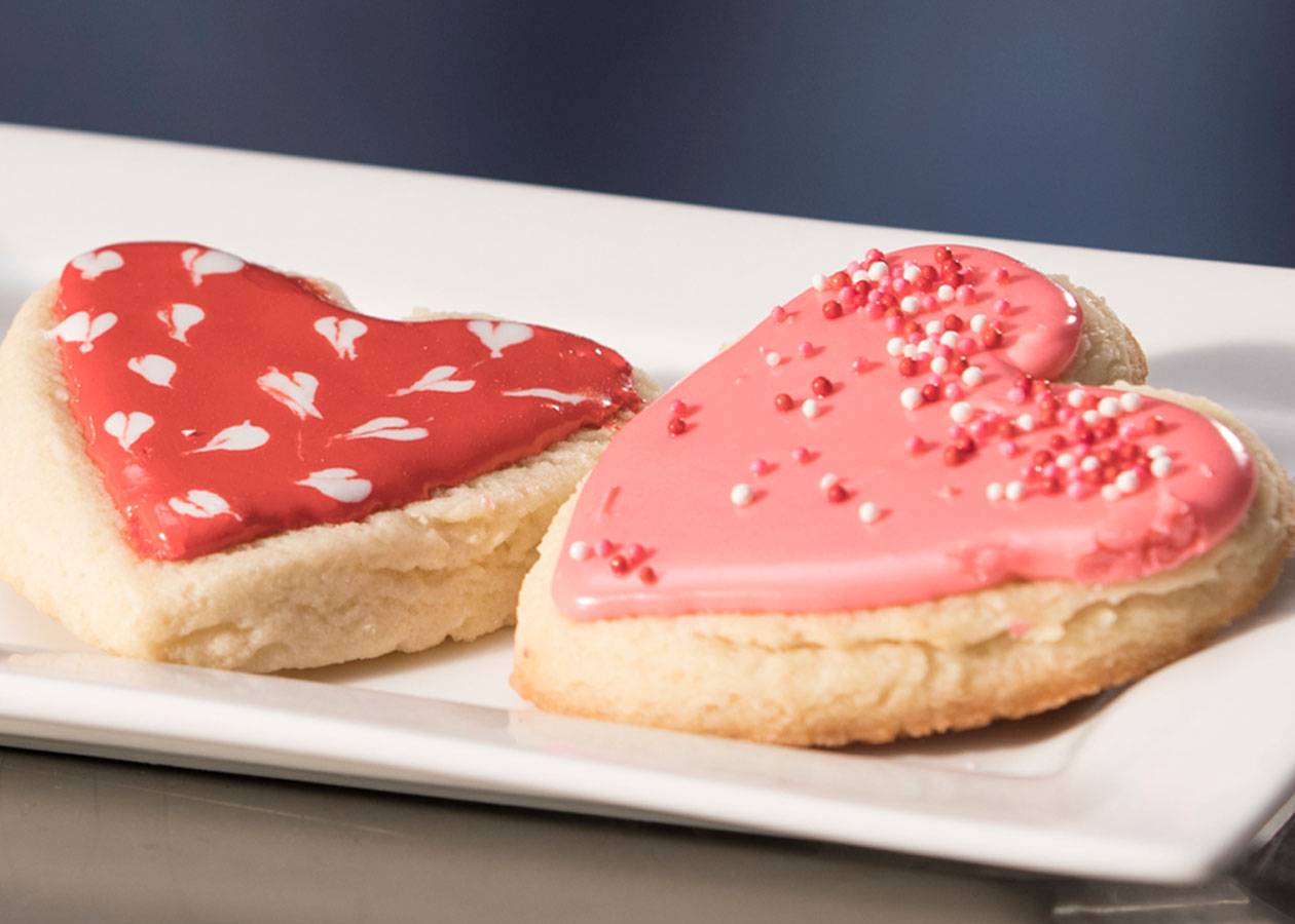 Valentine Heart Cookies
