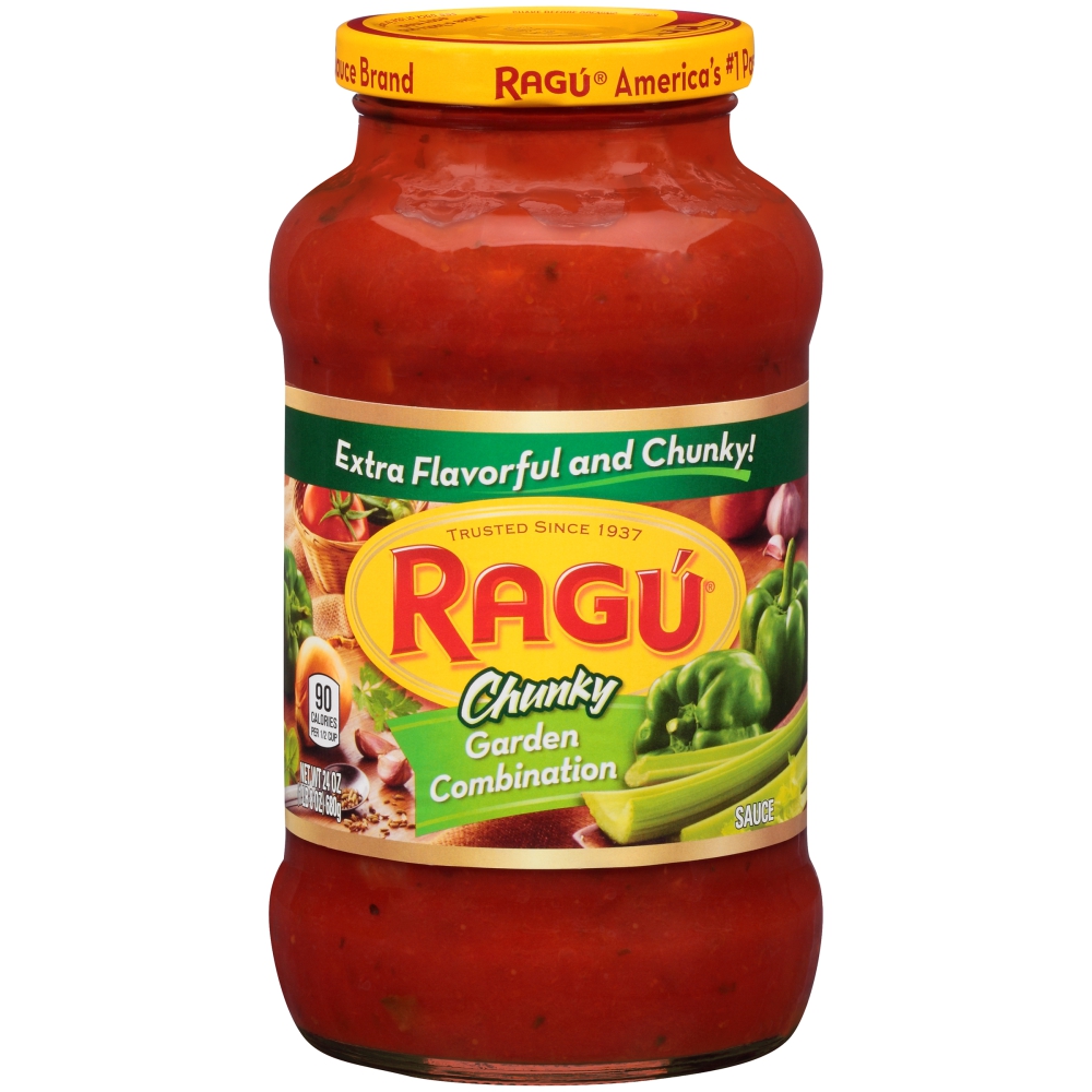 Ragu Chunky Garden Combination Pasta Sauce