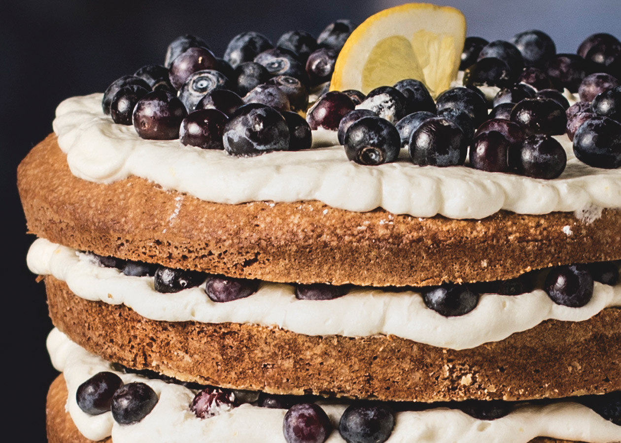 Lemon-Blueberry-Layer-Cake