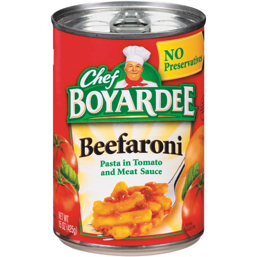 Chef Boyardee Beefaroni