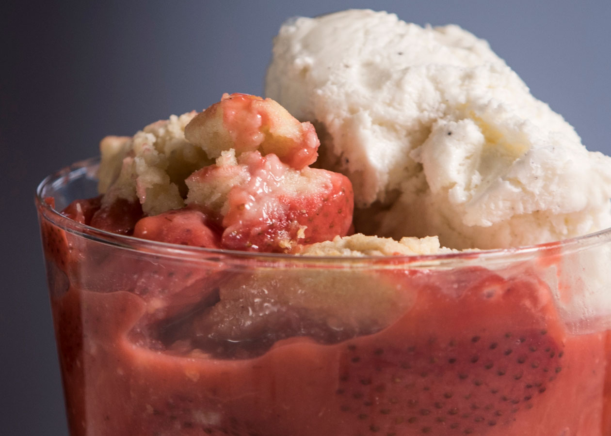 Strawberry Cobbler