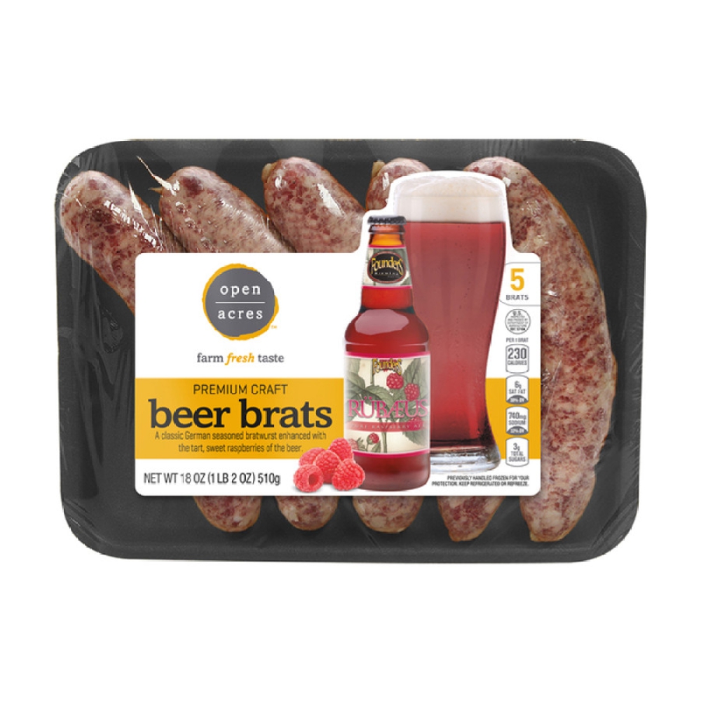 Open Acres Founder’s Rubaeus Bratwursts