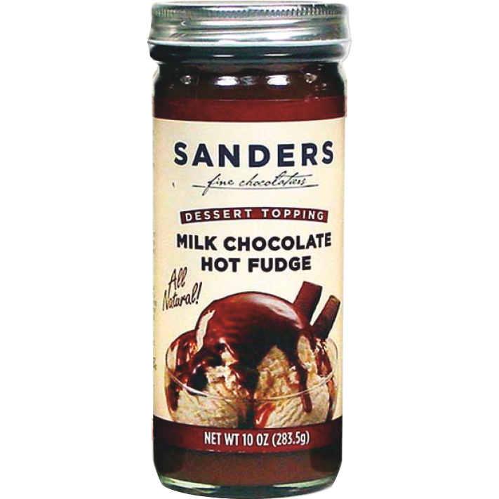 Sander’s Milk Chocolate Hot Fudge Toppings