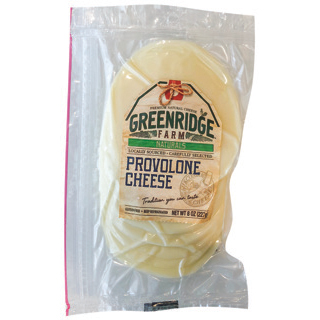 Greenridge Farm Sliced Provolone Cheese
