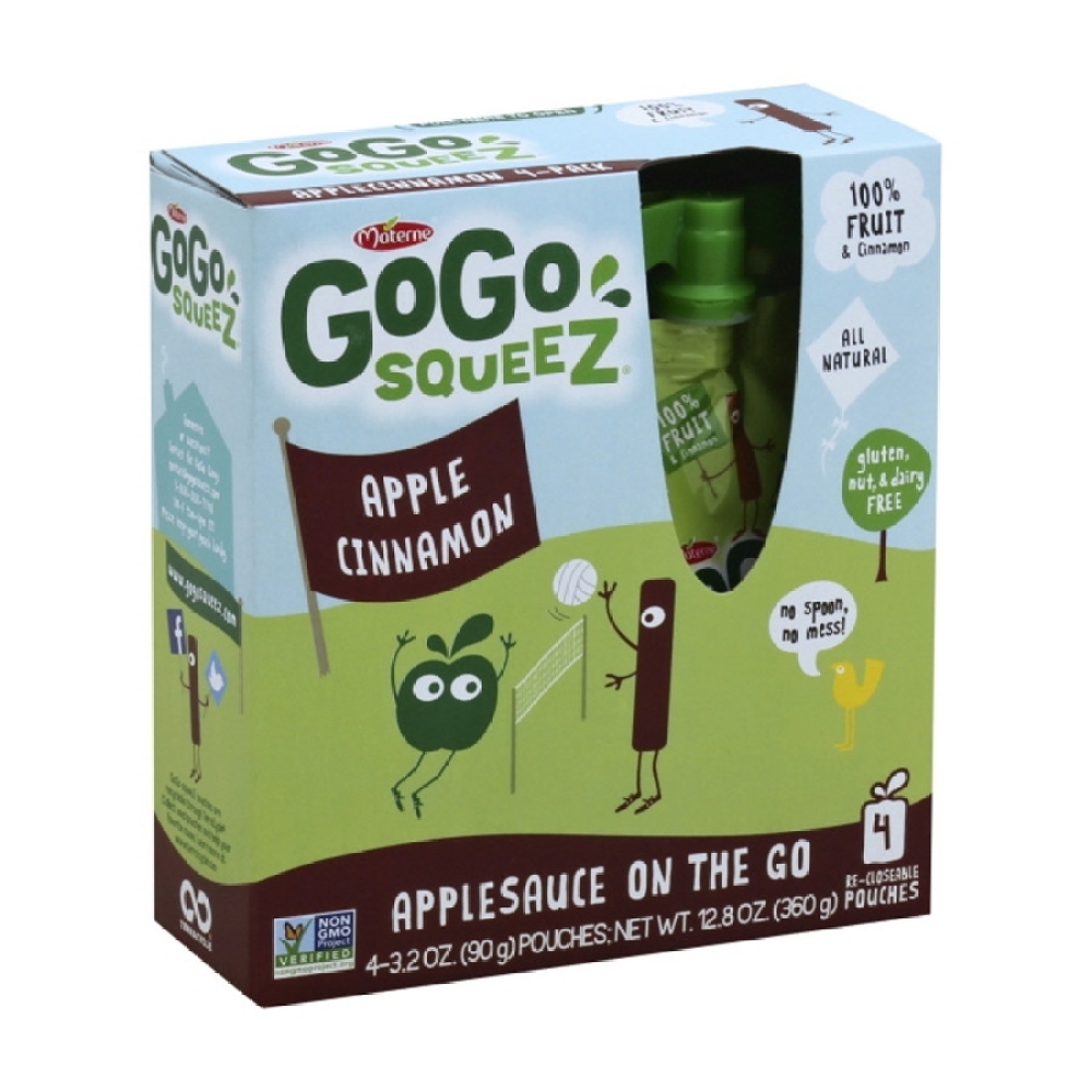 GoGo Squeez Cinnamon Applesauce