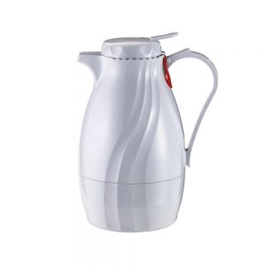 White Swirl Thermal Pot | Raw Item