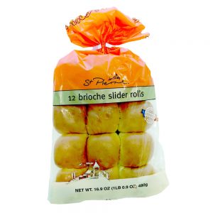 St. Pierre Brioche Slider Rolls | Packaged