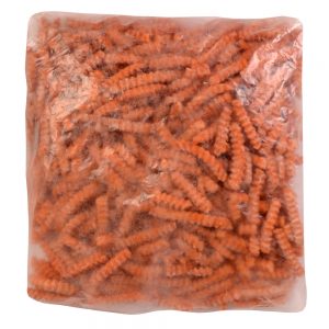 3/8 Inch Crinkle Cut Sweet Potato Fries | Packaged