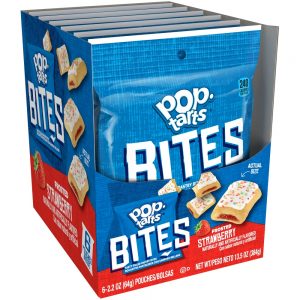 Pastry Pop-tart Bite Strawb 6-6ct | Packaged