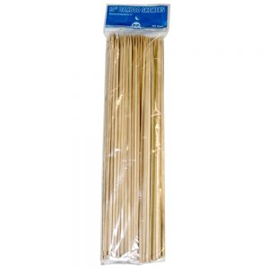 10" Bamboo Skewers | Packaged