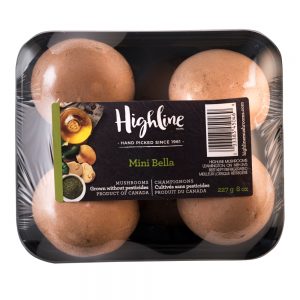 Whole Portobella Mushrooms | Packaged