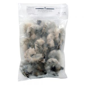 Shrimp Raw Tgr T-on 8-12ct 5-2# P/l | Packaged