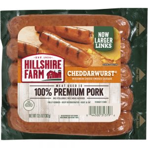 Hillshire Farm Cheddarwurst Pork Sausage Links | Packaged