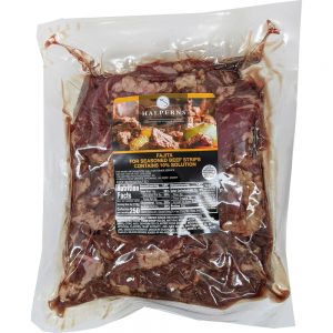 Beef Fajita Strips | Packaged