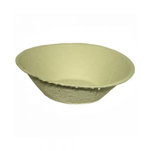 31 Ounce Molded Fiber Clam Bowls, Natura | Raw Item