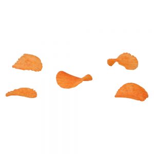 Sweet Barbecue Ripple Potato Chips | Raw Item