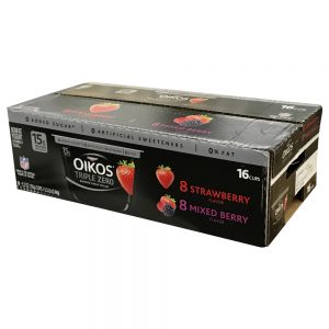 Dannon Triple Zero Nonfat Greek Yogurt | Packaged