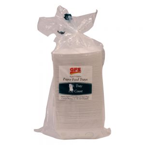 2 Lb. Paper Food Trays | Packaged