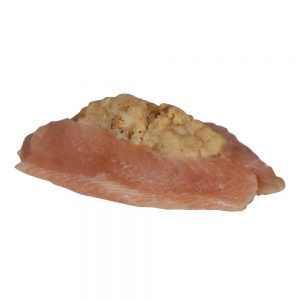 1-10# Stuffed Salmon 3.3oz | Raw Item