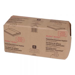 White Dispenser Napkins | Packaged