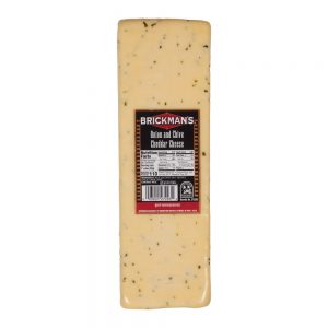 Brickman's Cheddar Onion Chive Cheese Lo | Packaged