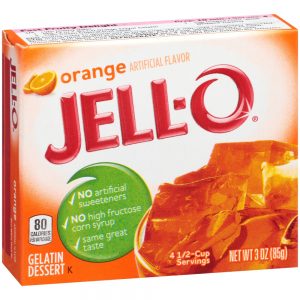 Orange Gelatin Mix | Packaged