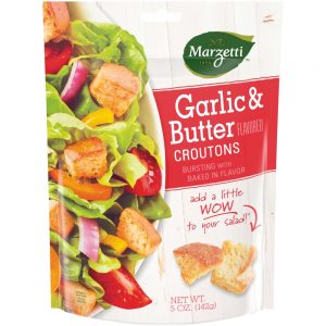 Garlic & Butter Croutons | Packaged