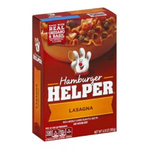 Hamburger Helper Lasagna | Packaged