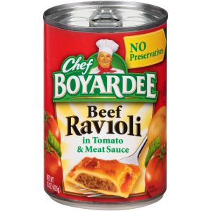 Chef Boyardee Beef Ravioli In Tomato & Meat Sauce | Packaged