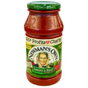 Newman's Own Tomato Basil Pasta Sauce | Packaged