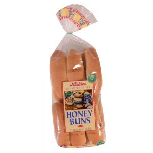 Nickle's Honey Hot Dog Buns | Packaged
