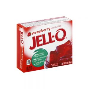 Jell-O Strawberry Gelatin Mix | Packaged