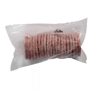 BEEF BURGER ANGUS STK PATTY 4/# | Packaged