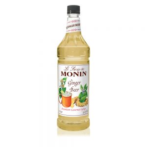 SYRUP GINGER BEER 4-1LTR MONIN | Packaged