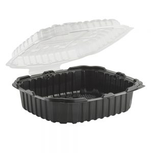 CONT PLAS 10.5X9.5" HNGD VNTD 100CT | Raw Item