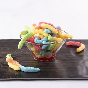 Sour Gummie Worms | Styled