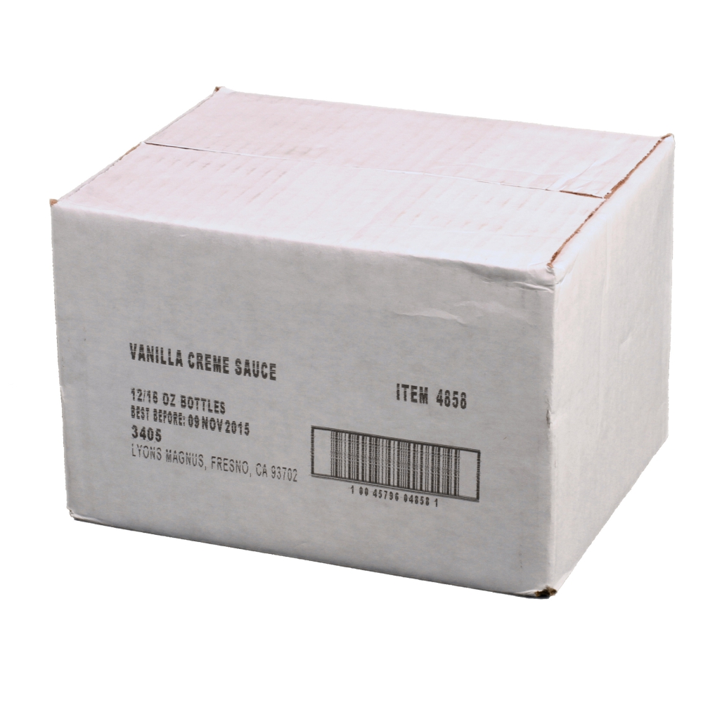 Vanilla Creme Sauce - Gordon Restaurant Market