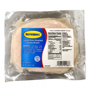 Sliced Oven Roasted Turkey Breast | Packaged