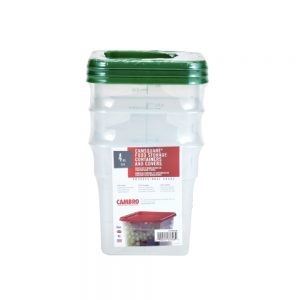 Food Containers with Lids | Packaged