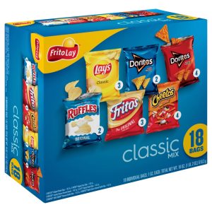Classic Mix Potato Chips | Corrugated Box
